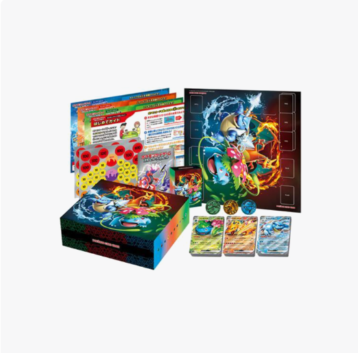 Venusaur, Charizard & Blastoise Special Deck Set ex (Japanese)