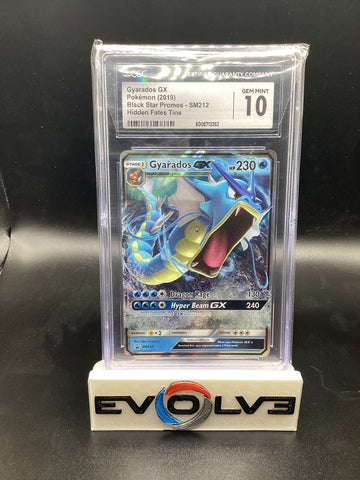 Gyarados GX (SM212) [Pokemon Sun & Moon: Black Star Promos] CGC 10