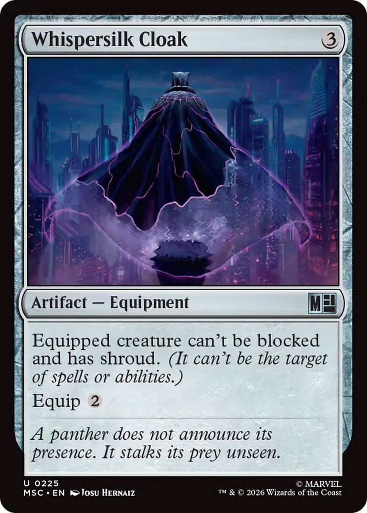 Whispersilk Cloak [Marvel Super Heroes Commander]