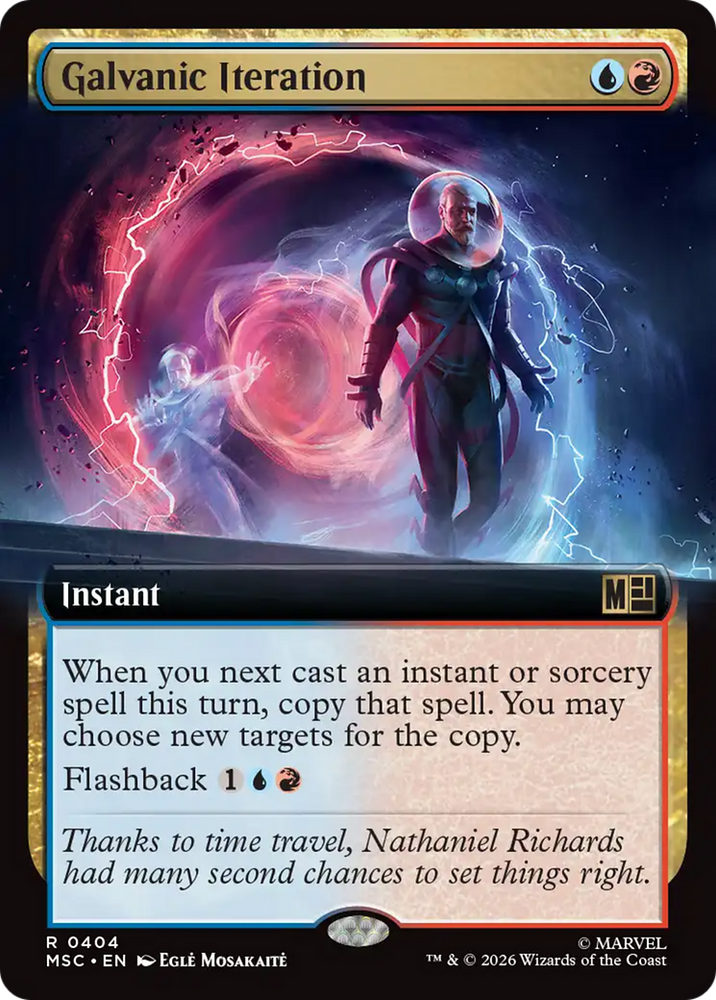 Galvanic Iteration (Extended Art) [Marvel Super Heroes Commander]