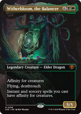 Witherbloom, the Balancer (Borderless) [Secrets of Strixhaven]