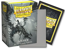 Dragon Shield: Standard 100ct Sleeves (Dual Matte) - Justice