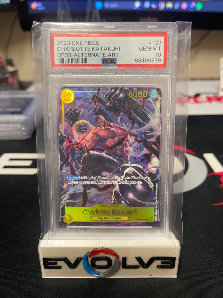 2023 One Piece - Charlotte Katakuri OP03 Alt Art - PSA 10