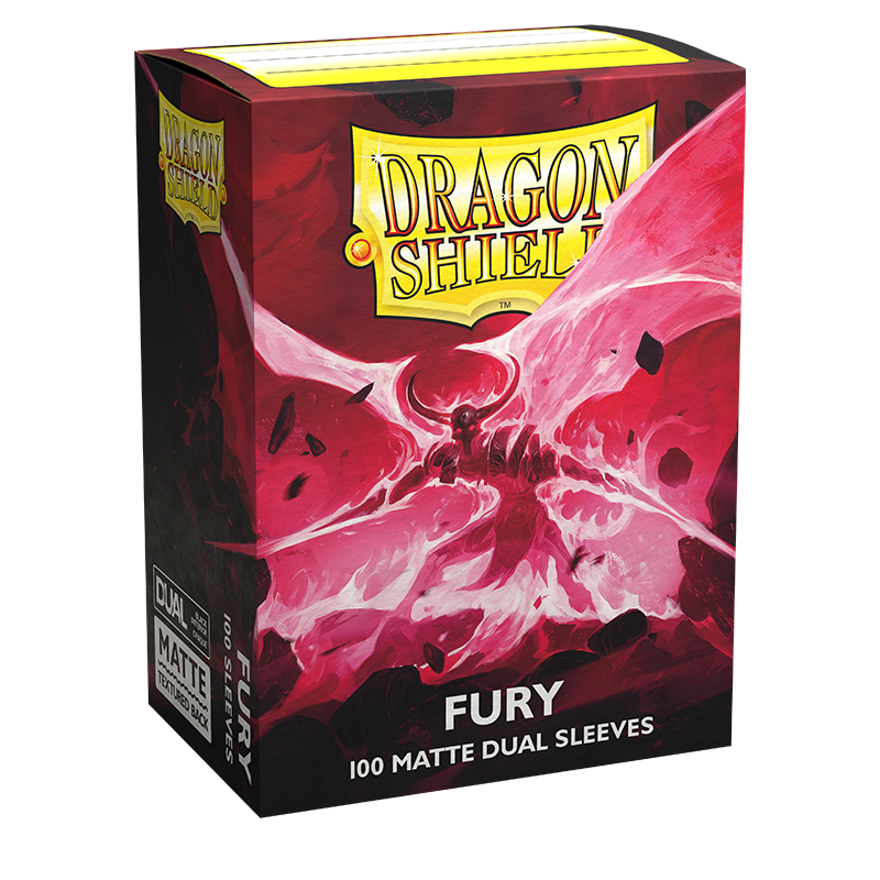 Dragon Shield: Standard 100ct Sleeves (Dual Matte) - Fury