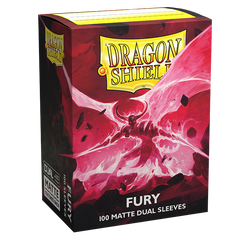Dragon Shield: Standard 100ct Sleeves (Dual Matte) - Fury