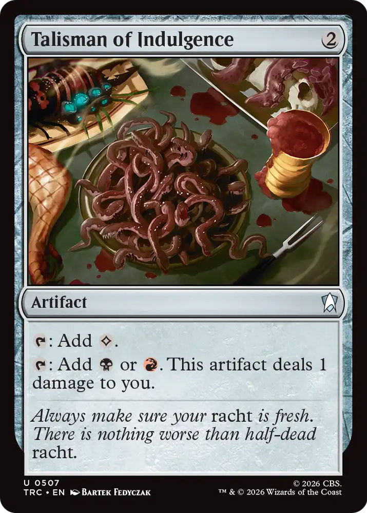Talisman of Indulgence (Surge Foil) [Star Trek Commander]