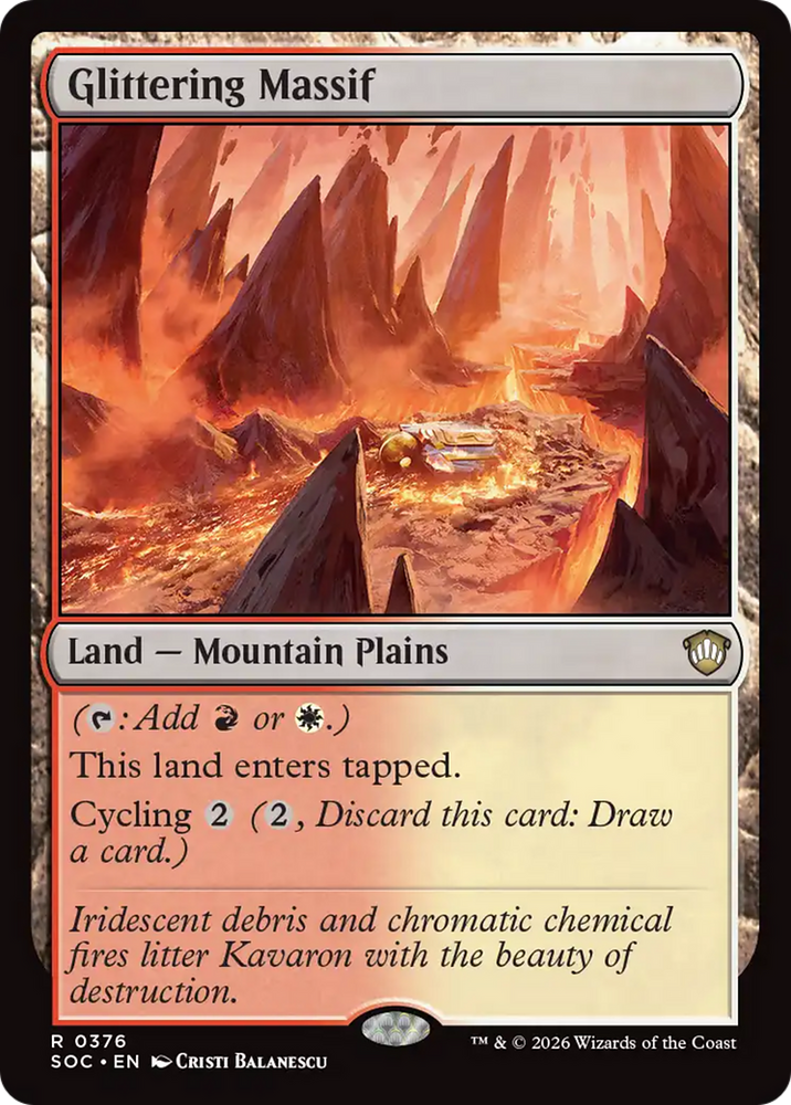 Glittering Massif [Secrets of Strixhaven Commander]