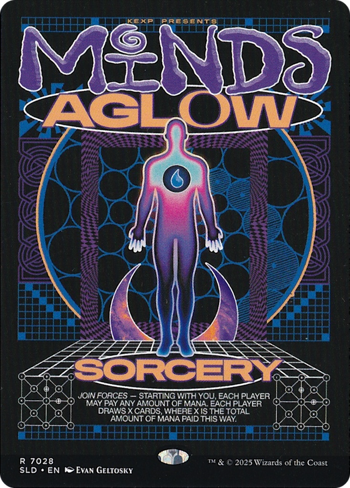 Minds Aglow (Rainbow Foil) [Secret Lair Drop Series]