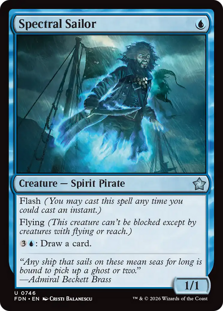 Spectral Sailor (0746) [Foundations]