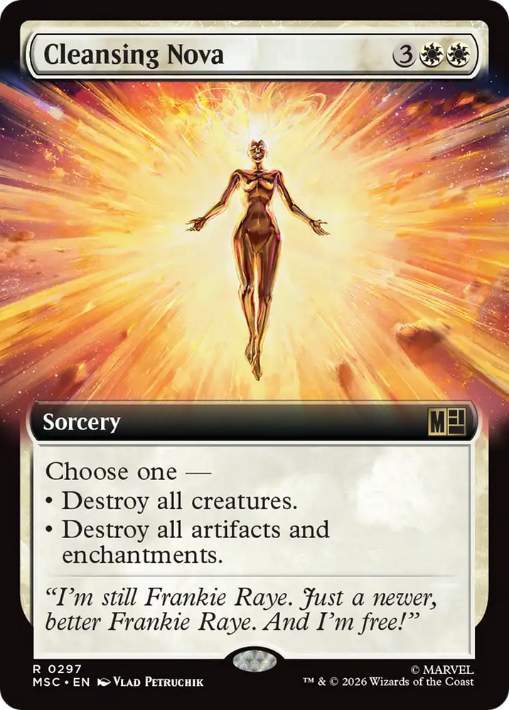 Cleansing Nova (Extended Art) [Marvel Super Heroes Commander]