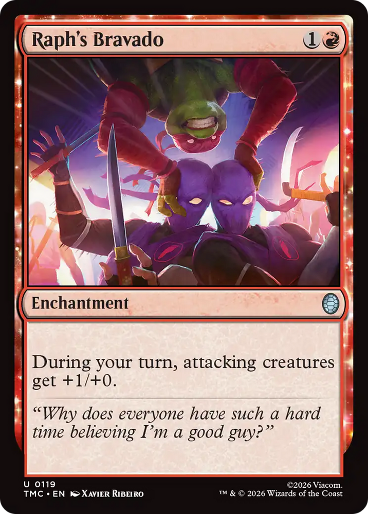 Raph's Bravado [Teenage Mutant Ninja Turtles Commander]