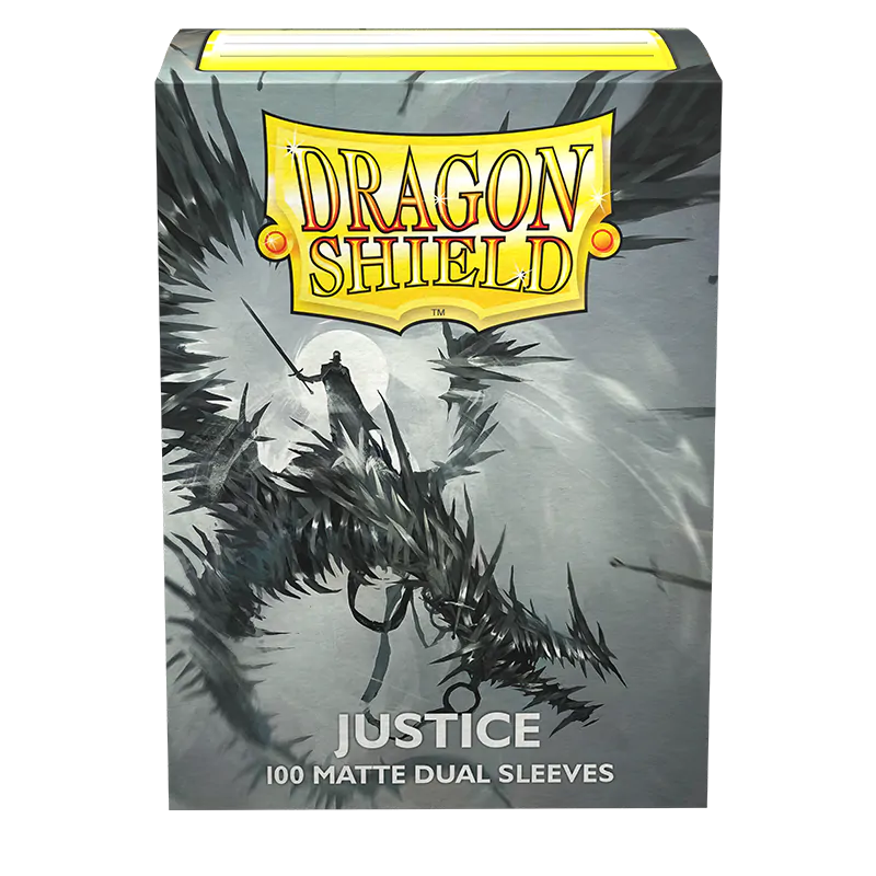 Dragon Shield: Standard 100ct Sleeves (Dual Matte) - Justice