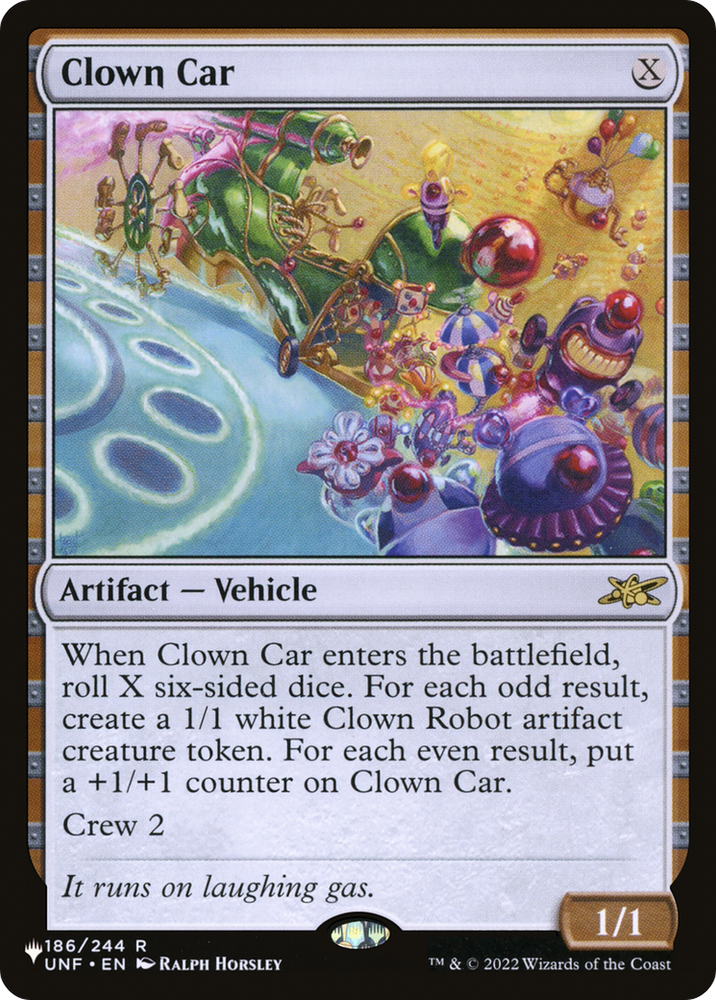 Clown Car [The List]