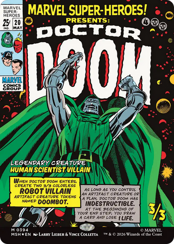 Doctor Doom (Borderless) (0394) [Marvel Super Heroes]