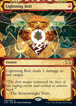 Lightning Bolt (Foil Etched) [Strixhaven: Mystical Archive]