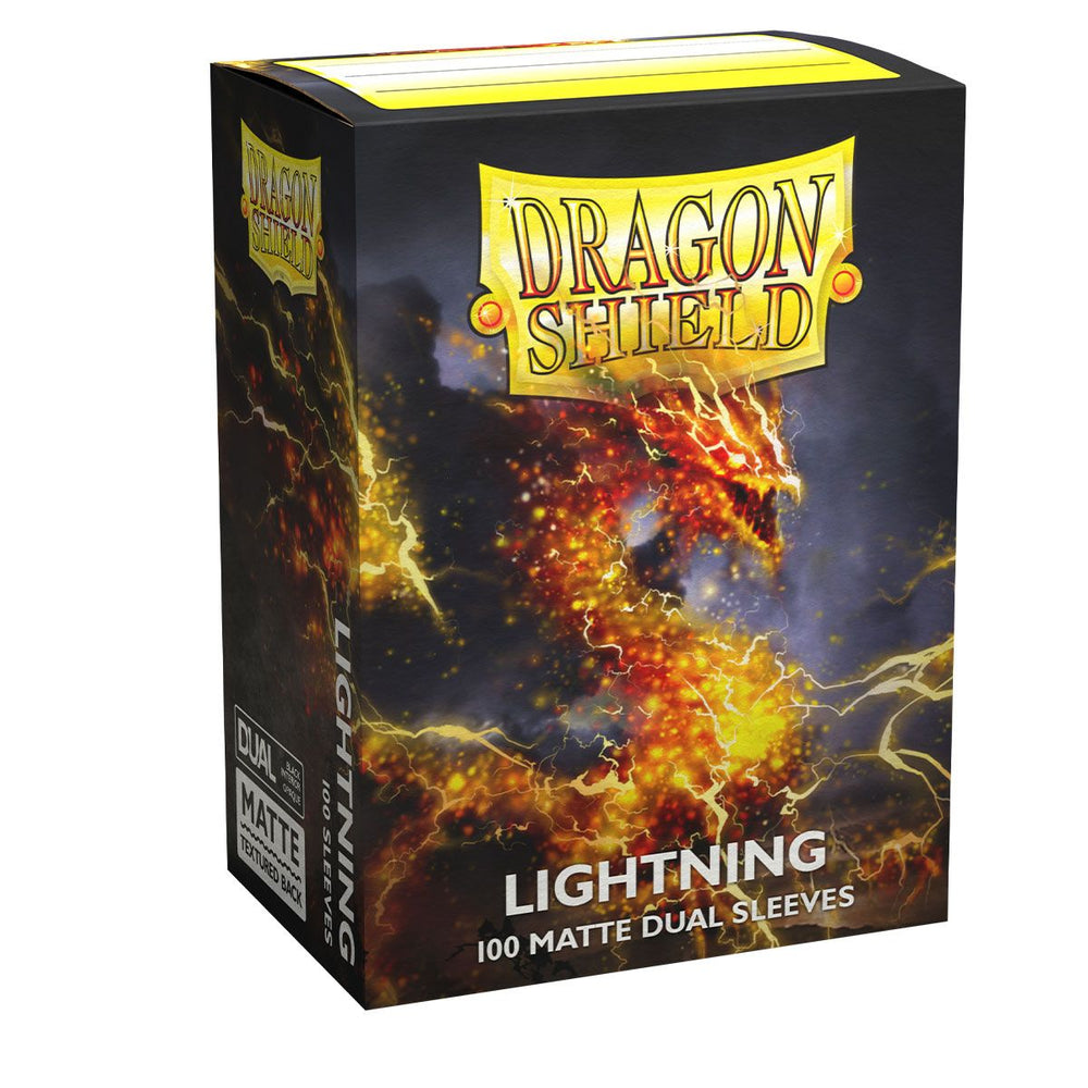 Dragon Shield: Standard 100ct Sleeves (Dual Matte) - Lightning