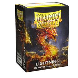 Dragon Shield: Standard 100ct Sleeves (Dual Matte) - Lightning