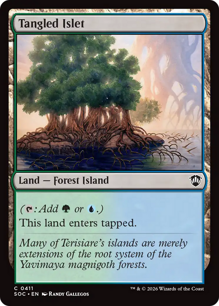 Tangled Islet [Secrets of Strixhaven Commander]