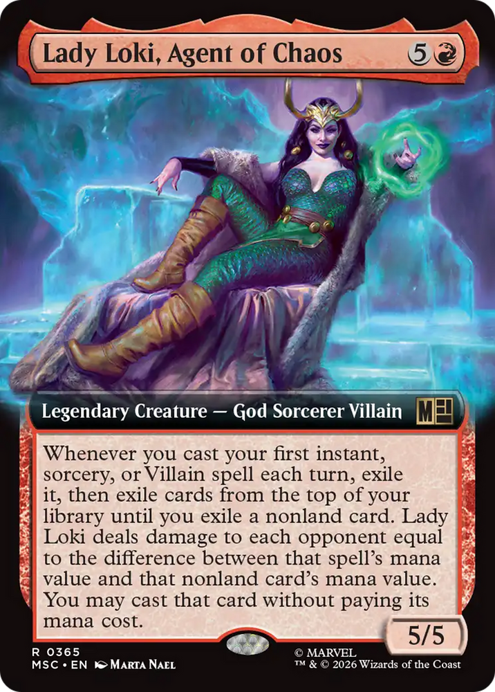 Lady Loki, Agent of Chaos (Extended Art) [Marvel Super Heroes Commander]