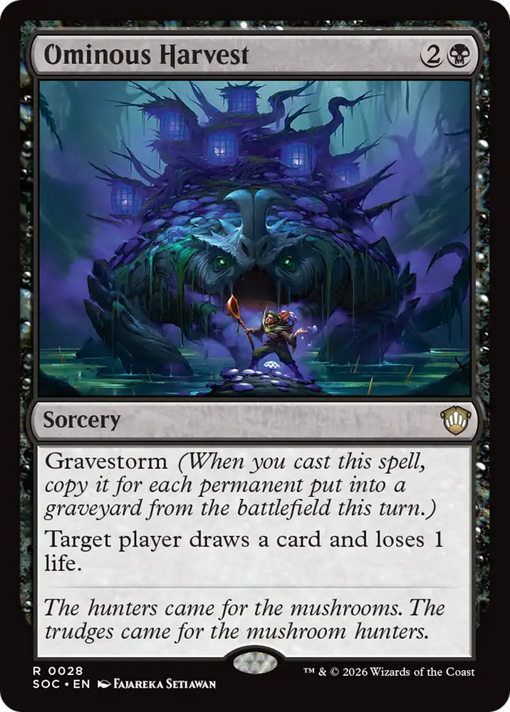 Ominous Harvest [Secrets of Strixhaven Commander]