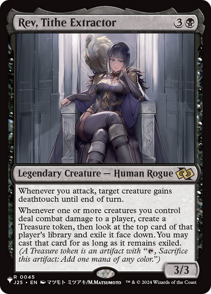 Rev, Tithe Extractor (Anime) [The List]