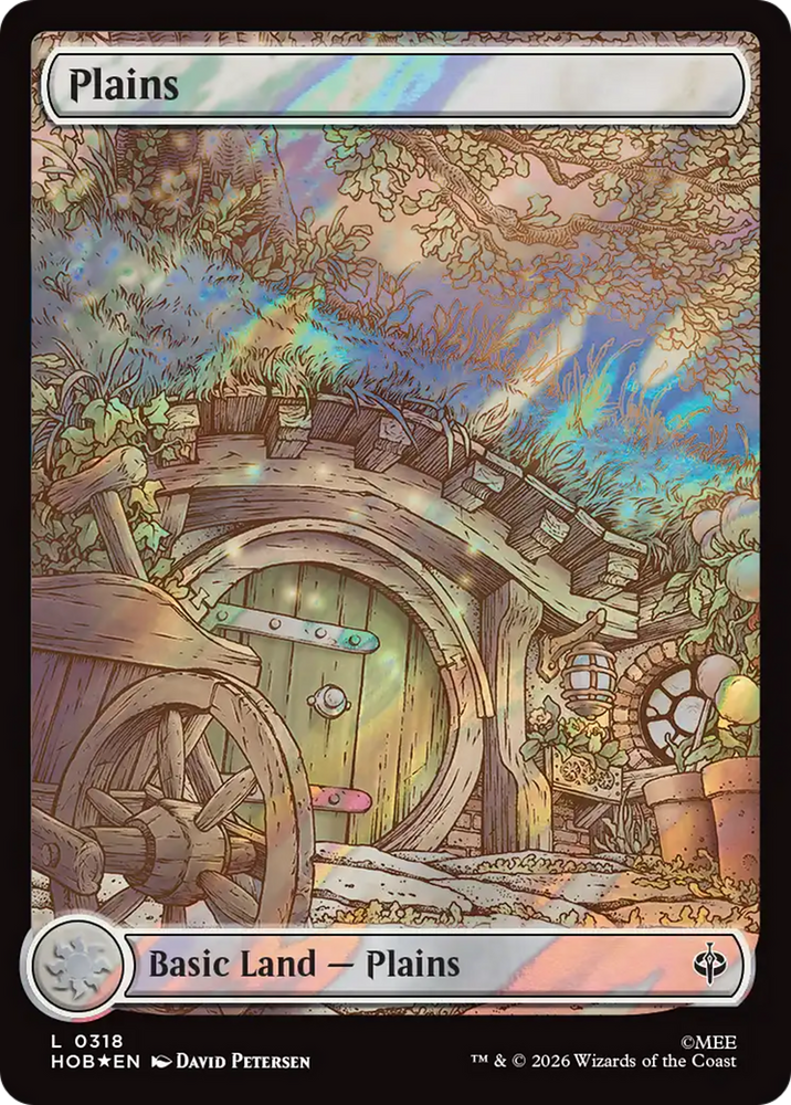 Plains (0318) (Surge Foil) [The Hobbit]