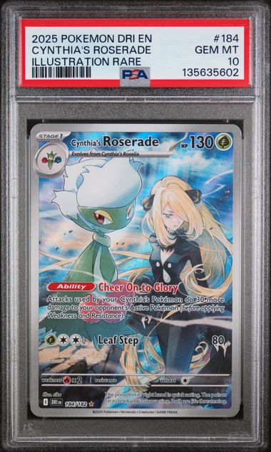 Cynthia'S Roserade (184) - Destined Rivals - PSA 10