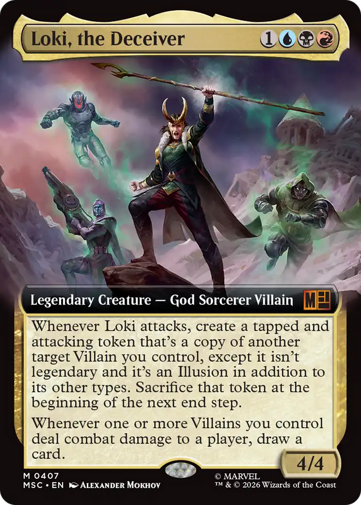 Loki, the Deceiver (Extended Art) [Marvel Super Heroes Commander]
