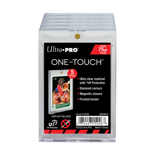 ultra pro UV ONE-TOUCH Magnetic Holder 75 point 5 pack