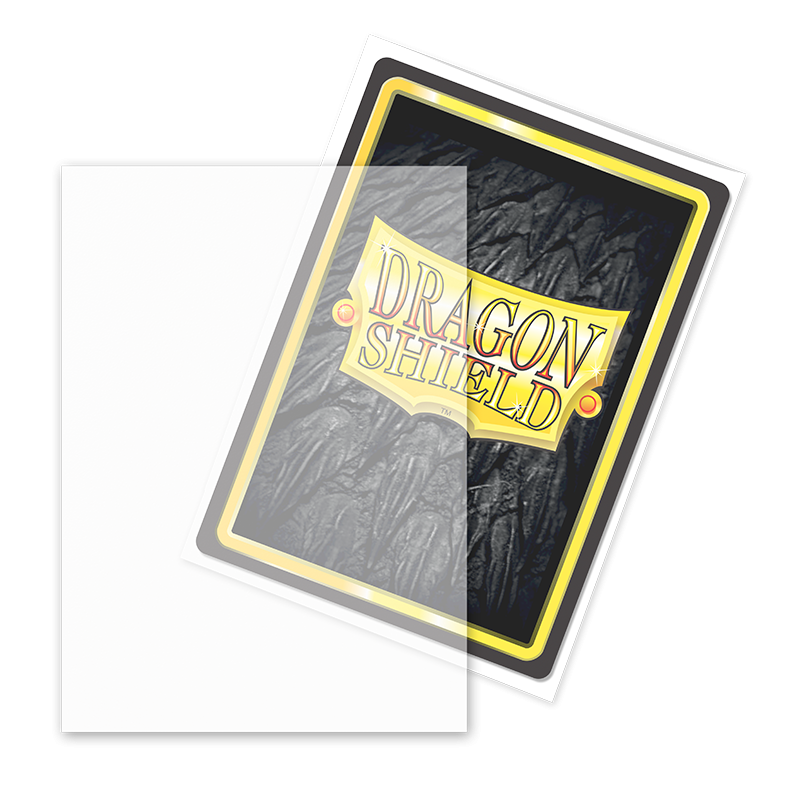 Dragon Shield: Standard 100ct Sleeves (Non-Glare Matte) - Clear