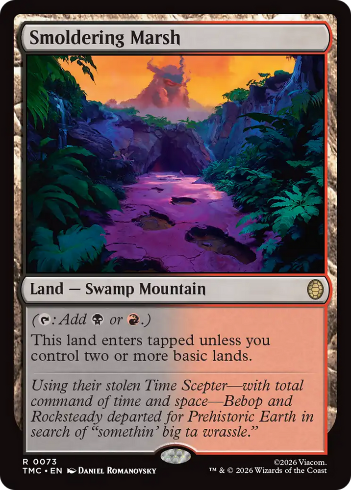 Smoldering Marsh [Teenage Mutant Ninja Turtles Commander]