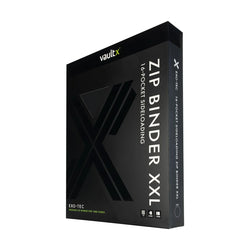 Vault X 16-Pocket Zip Binder XXL - Black