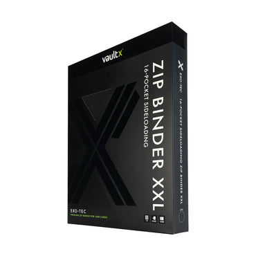 Vault X 16-Pocket Zip Binder XXL - Black