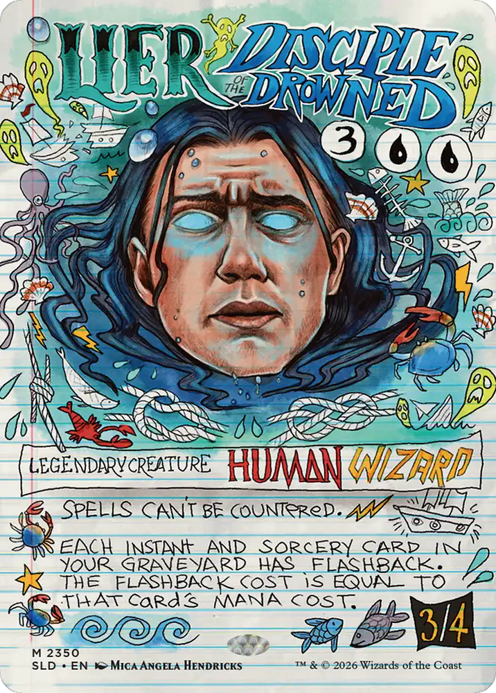 Lier, Disciple of the Drowned [Secret Lair Drop Series]