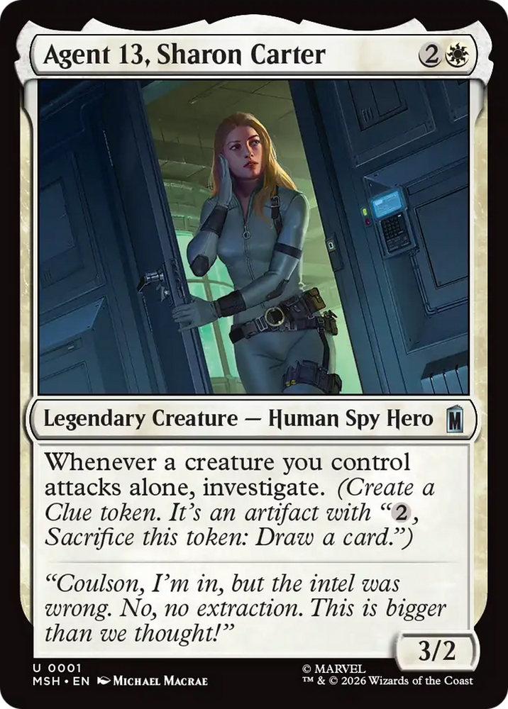 Agent 13, Sharon Carter [Marvel Super Heroes]