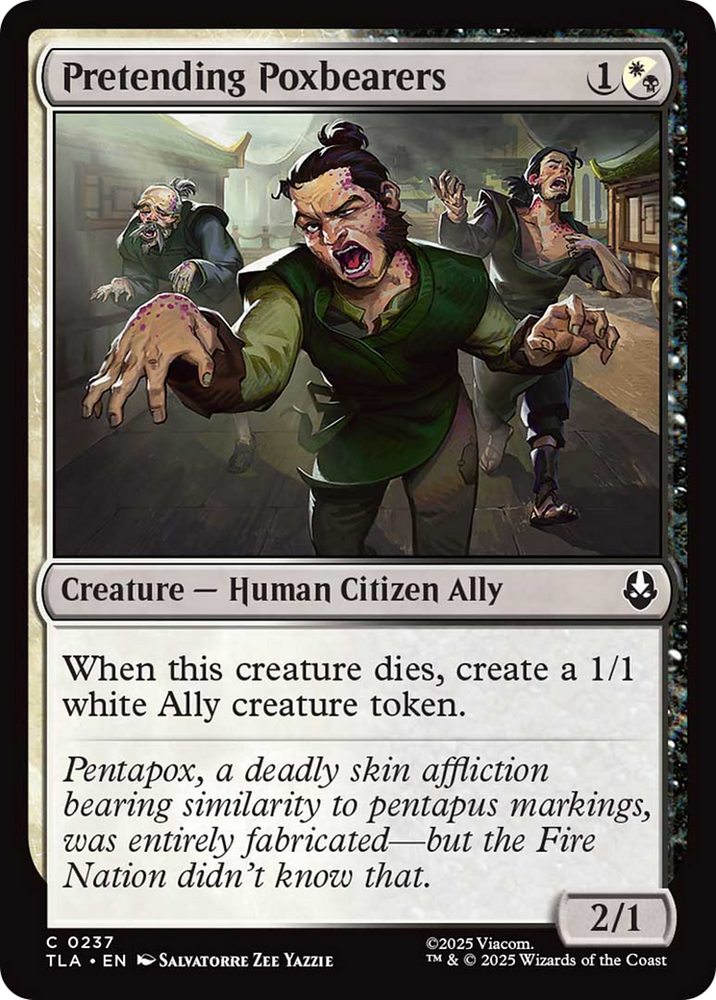 Pretending Poxbearers [Avatar: The Last Airbender]