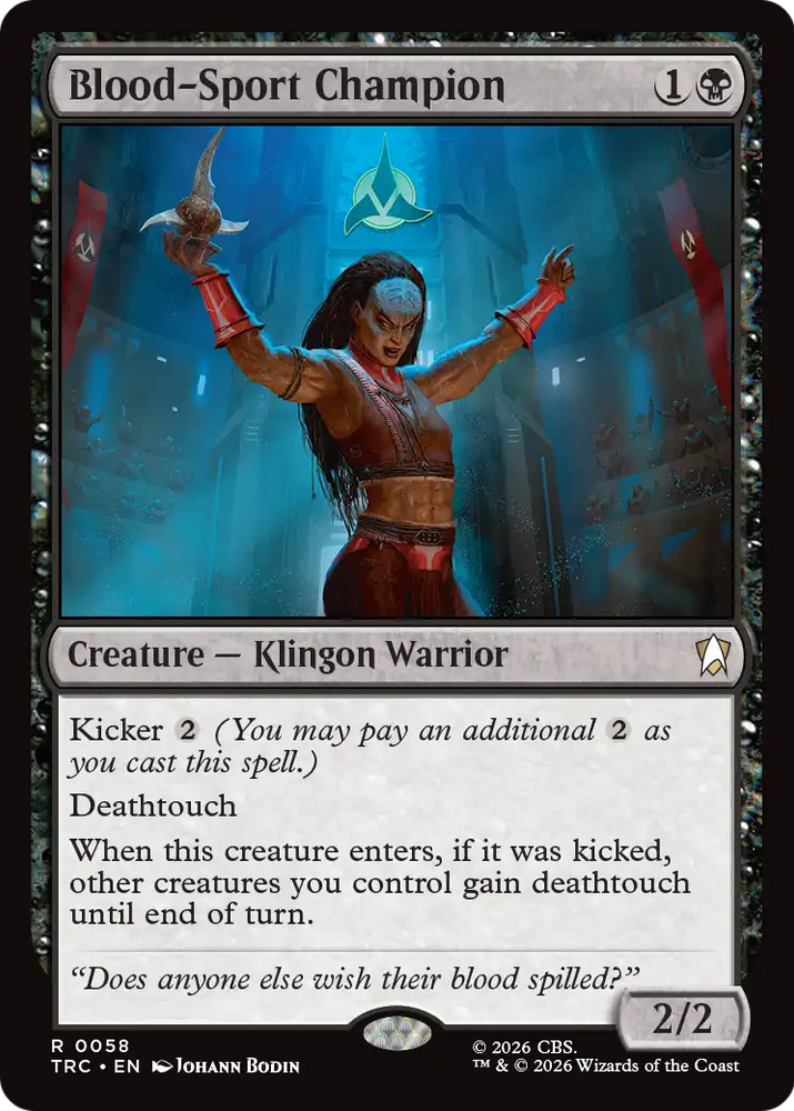 Blood-Sport Champion [Star Trek Commander]