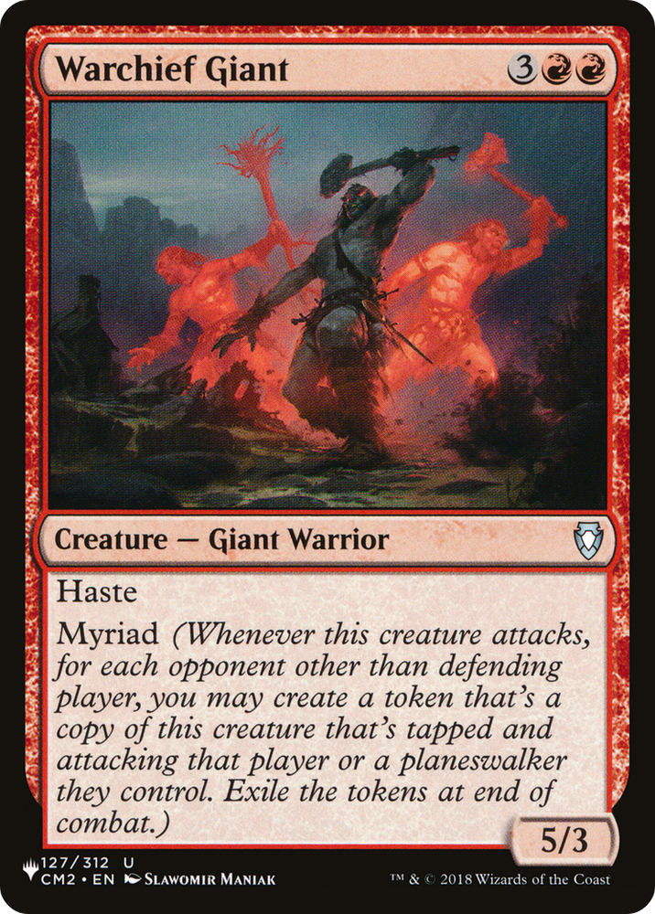 Warchief Giant (CM2) [The List]