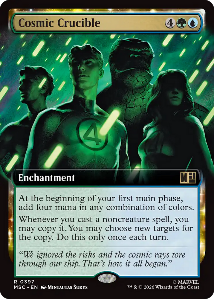 Cosmic Crucible (Extended Art) [Marvel Super Heroes Commander]