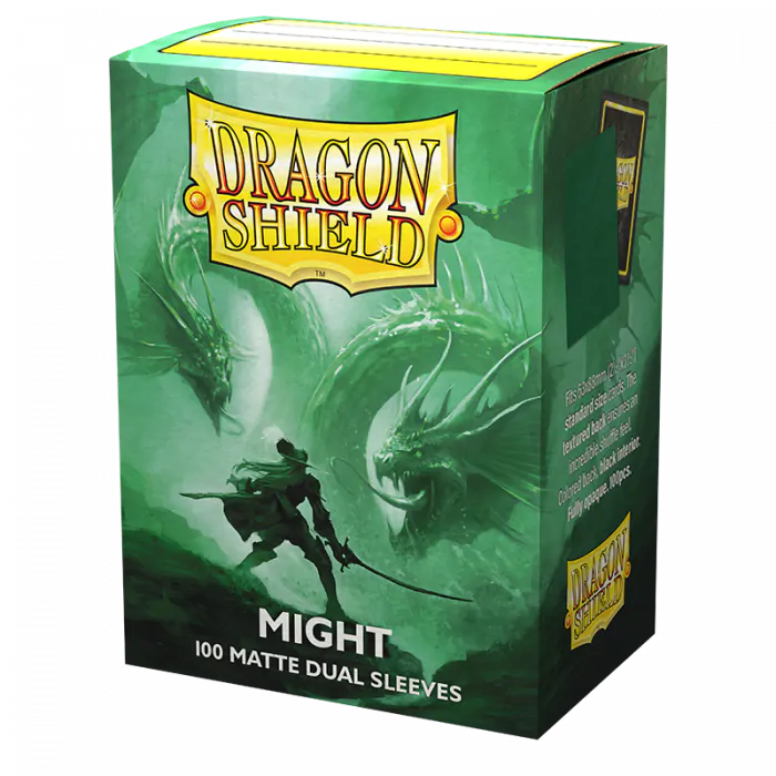 Dragon Shield: Standard 100ct Sleeves (Dual Matte) - Might
