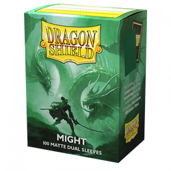 Dragon Shield: Standard 100ct Sleeves (Dual Matte) - Might