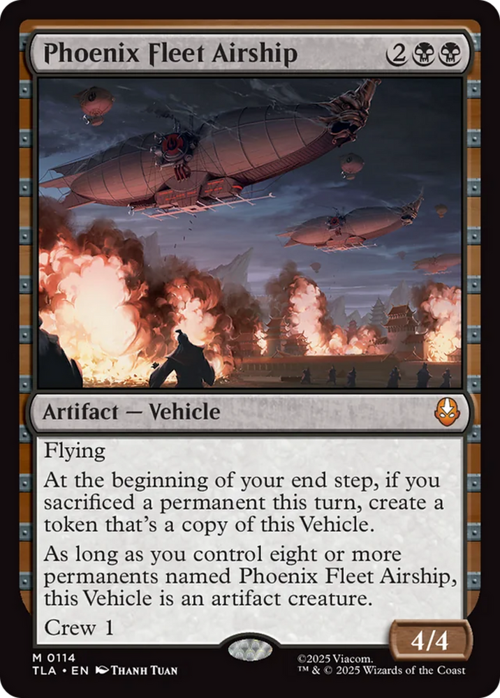 Phoenix Fleet Airship [Avatar: The Last Airbender]