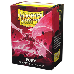 Dragon Shield: Standard 100ct Sleeves (Dual Matte) - Fury