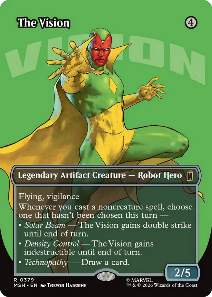 The Vision (Borderless) [Marvel Super Heroes]