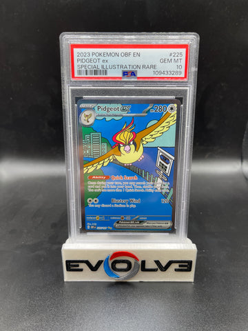 Pidgeot ex (225/197) [Scarlet & Violet: Obsidian Flames] PSA 10