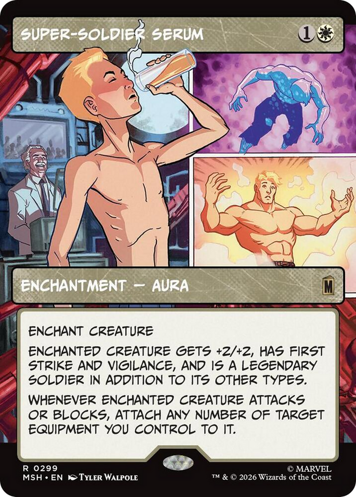 Super-Soldier Serum (Borderless) [Marvel Super Heroes]