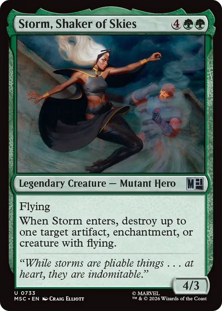 Storm, Shaker of Skies [Marvel Super Heroes Commander]