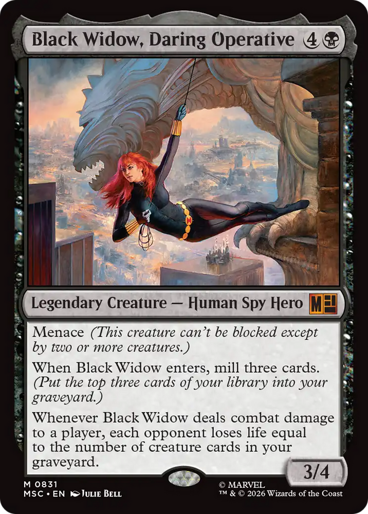 Black Widow, Daring Operative [Marvel Super Heroes Commander]