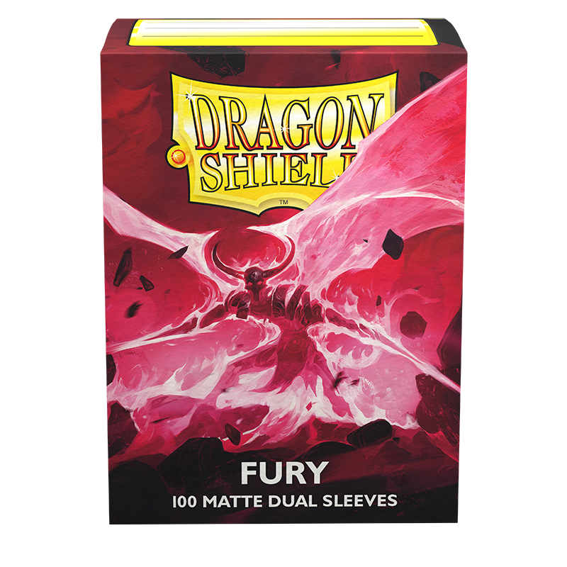 Dragon Shield: Standard 100ct Sleeves (Dual Matte) - Fury
