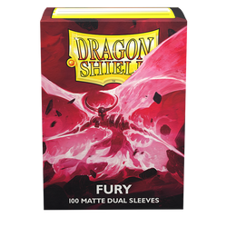 Dragon Shield: Standard 100ct Sleeves (Dual Matte) - Fury